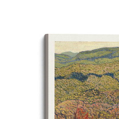 [Color:Stretched Canvas], Picture of the corner of the art