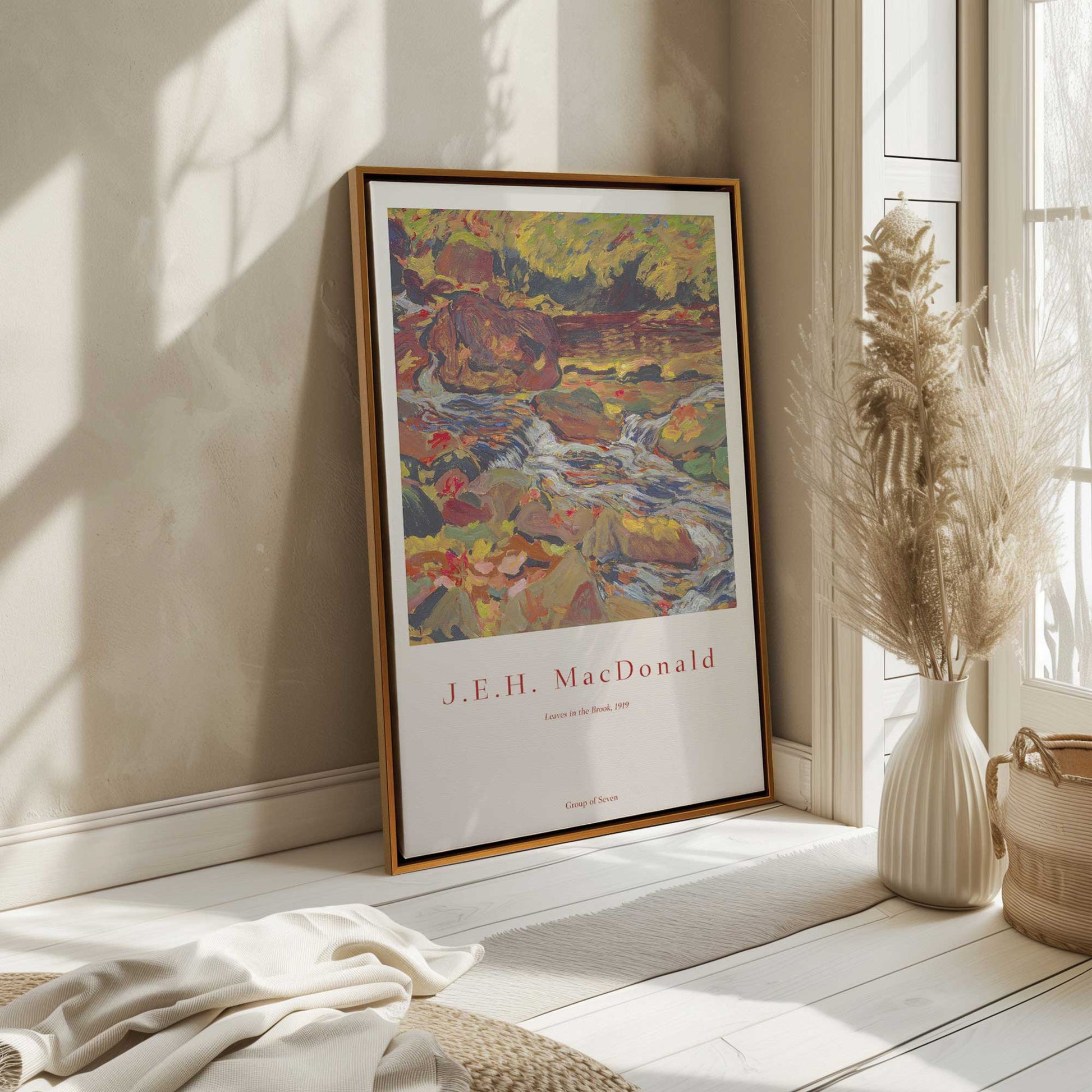 Picture of art in a room