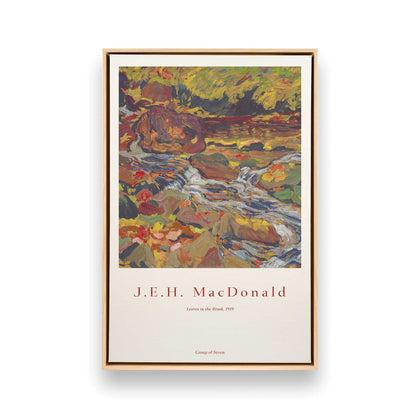 [Color:American Maple], Picture of art in a American Maple frame