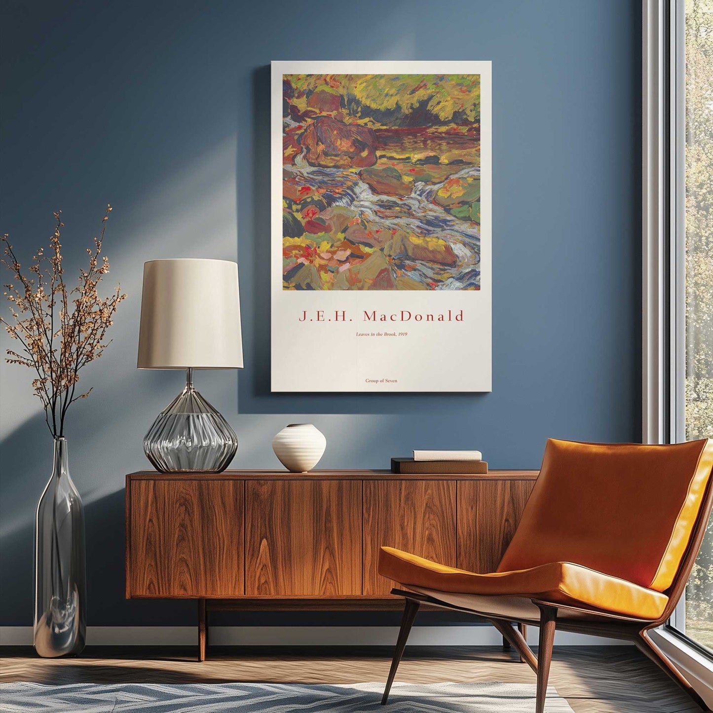 Picture of art in a room