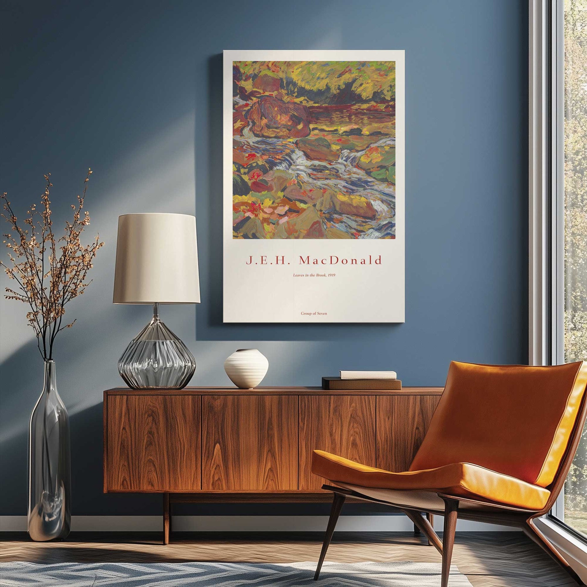 Picture of art in a room