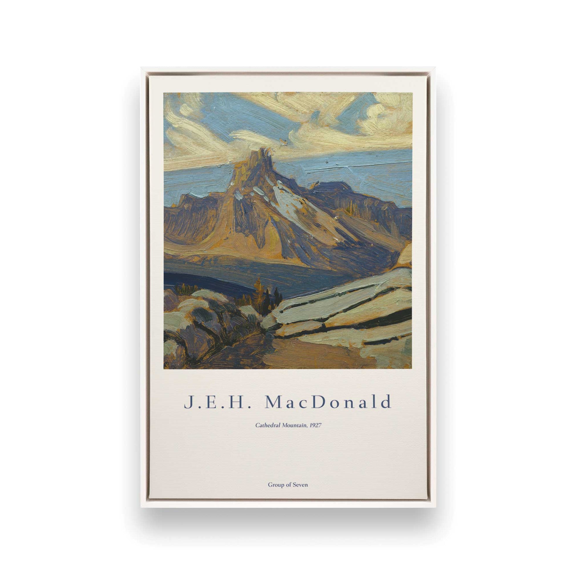[Color:Opaque White], Picture of art in a White frame