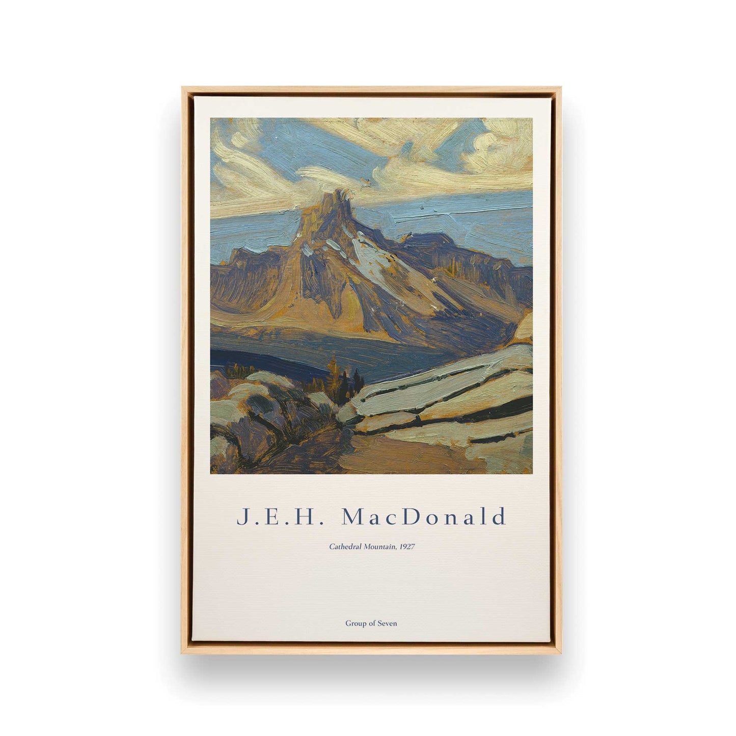 [Color:American Maple], Picture of art in a American Maple frame