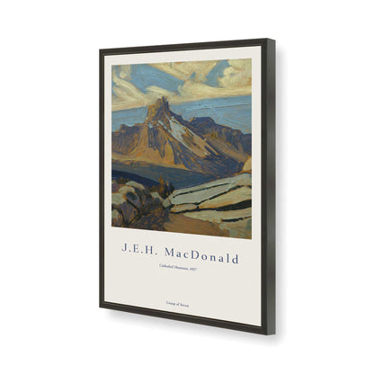 [Color:Satin Black], Picture of art in a Satin Black frame of the corner