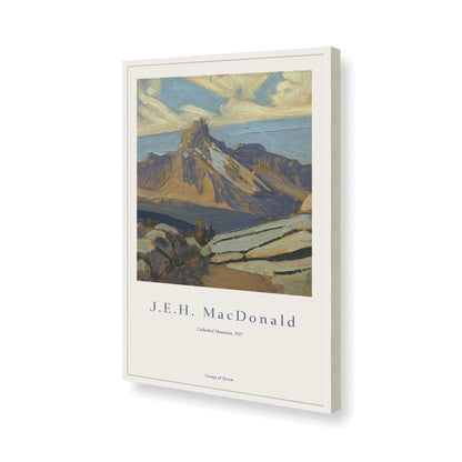 [Color:Opaque White], Picture of art in a Opaque White frame of the corner