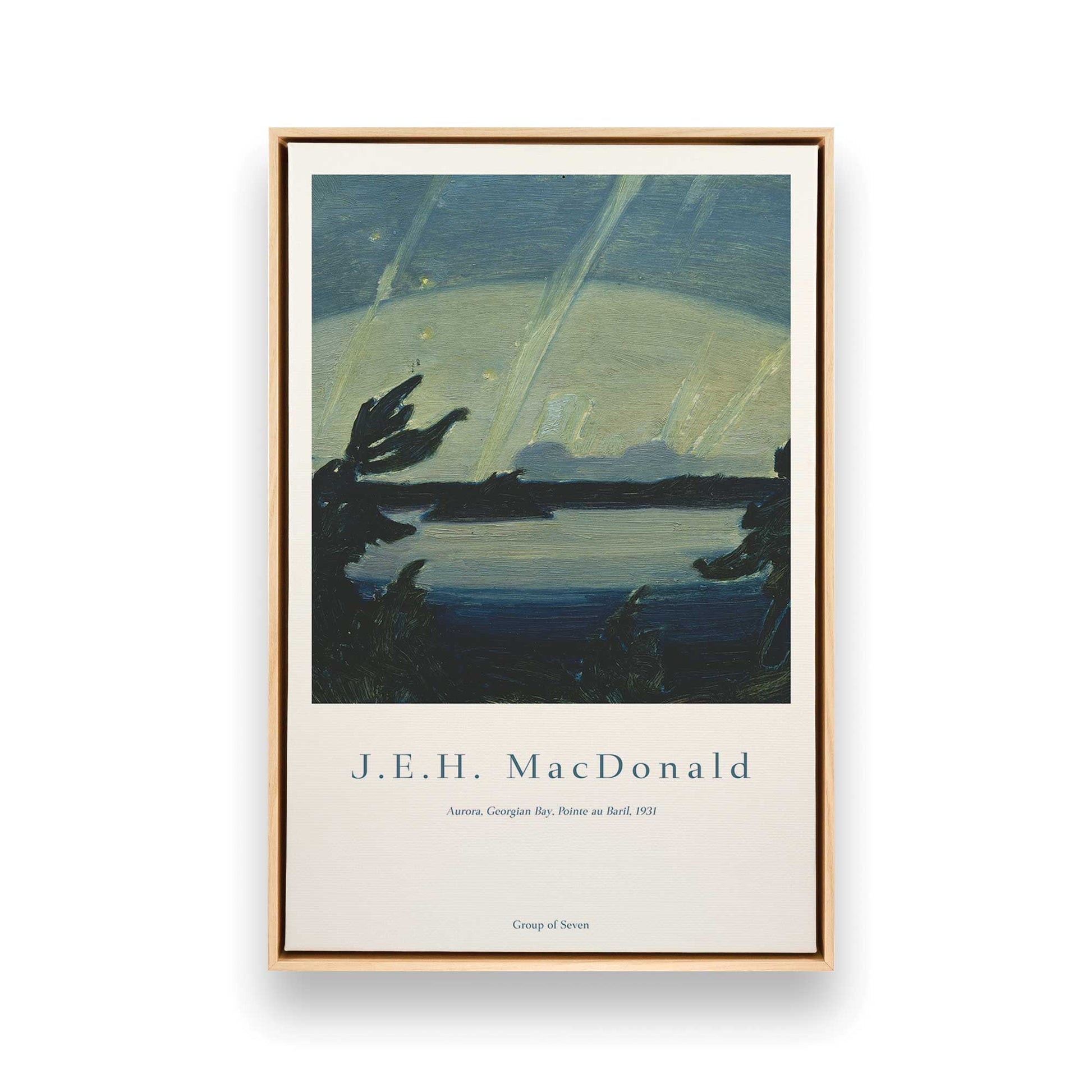 [Color:American Maple], Picture of art in a American Maple frame
