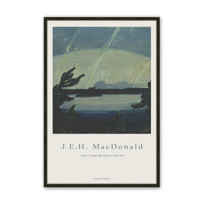 [Color:Satin Black], Picture of art in a Satin Black frame