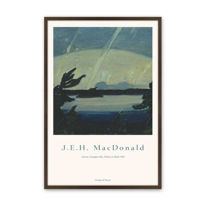 [Color:Brown], Picture of art in a Brown frame
