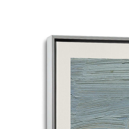 [Color:Polished Chrome], Picture of art in a Polished Chrome frame at an angle