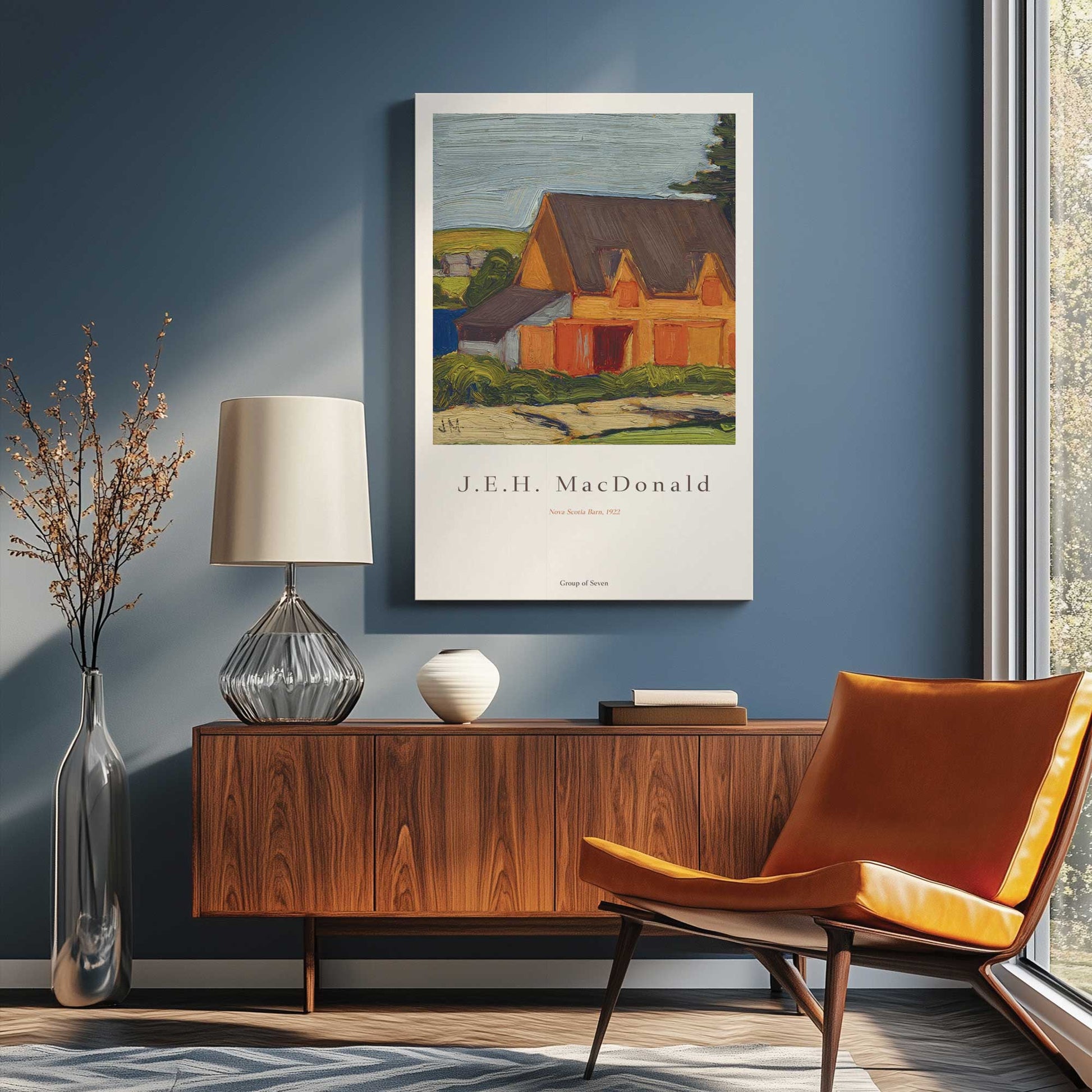 Picture of art in a room