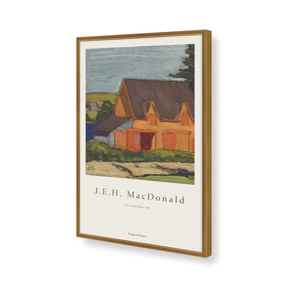 [Color:Polished Gold], Picture of art in a Polished Gold frame of the corner