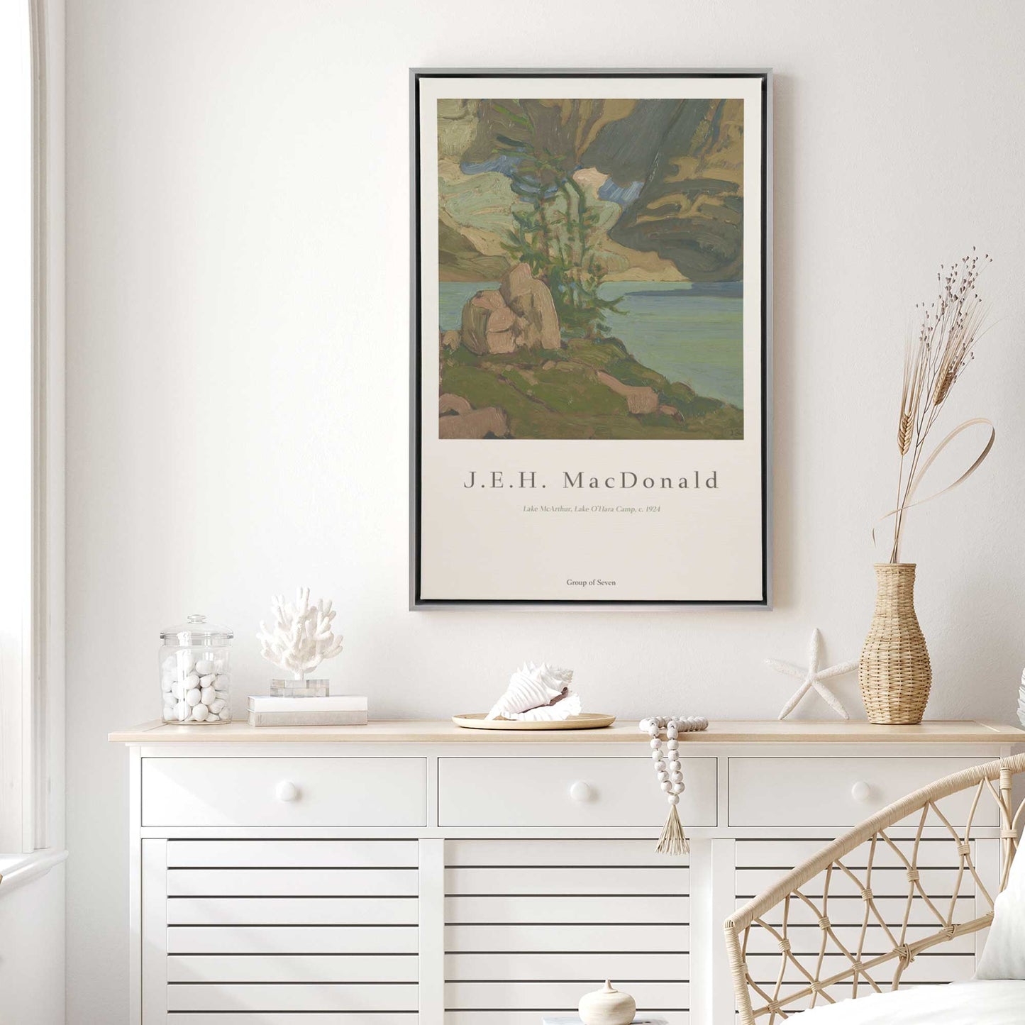 Picture of art in a room