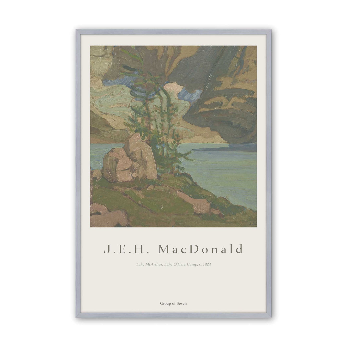 [Color:Polished Chrome], Picture of art in a Polished Chrome frame