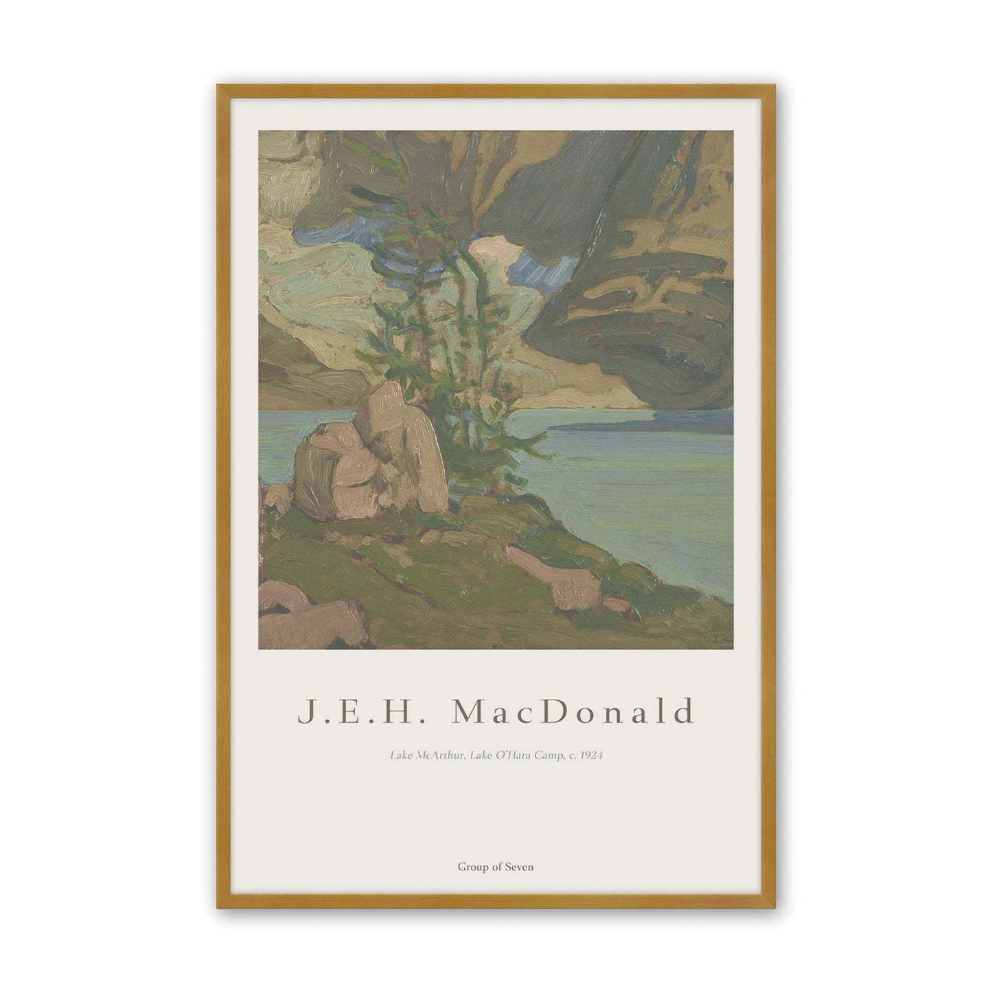 [Color:Polished Gold], Picture of art in a Polished Gold frame