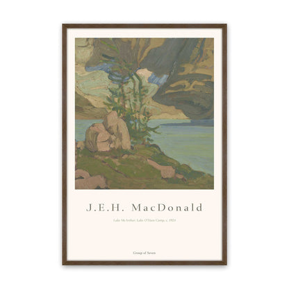 [Color:Walnut], Picture of art in a Walnut frame