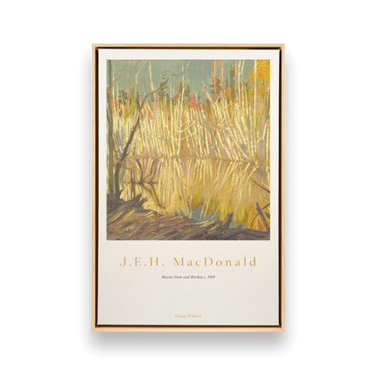 [Color:American Maple], Picture of art in a American Maple frame