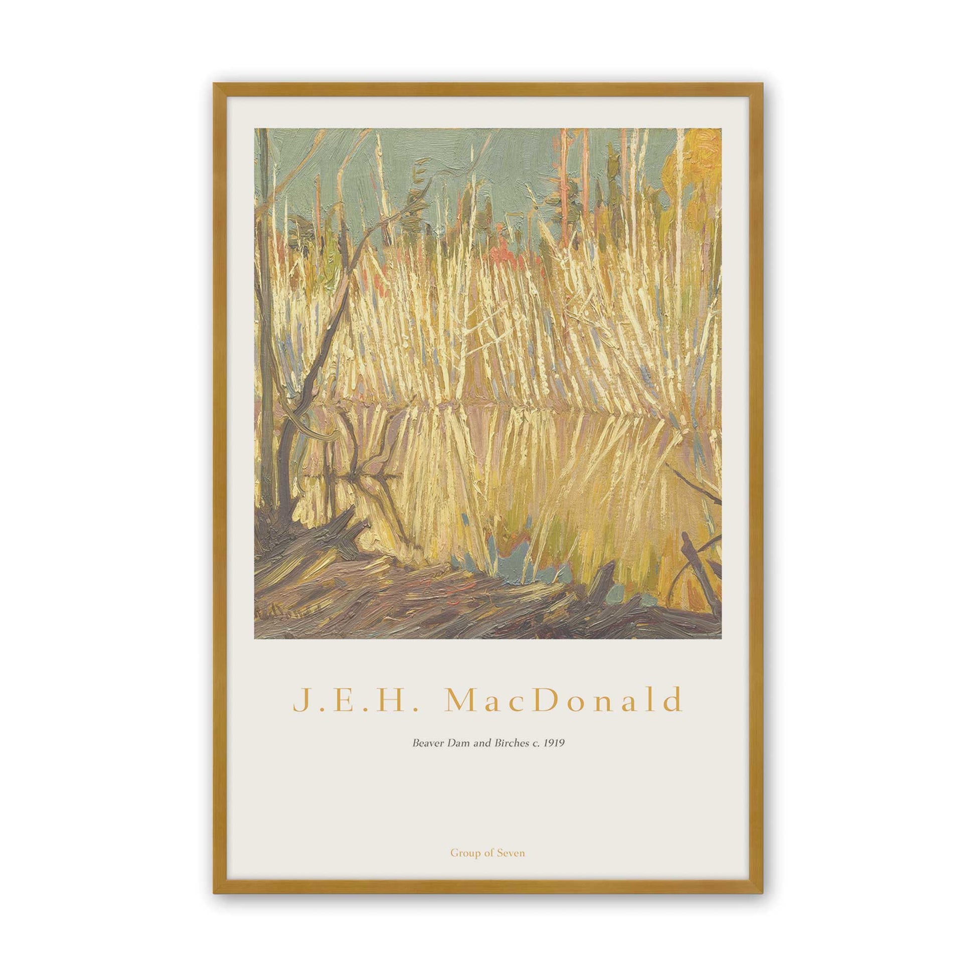 [Color:Polished Gold], Picture of art in a Polished Gold frame