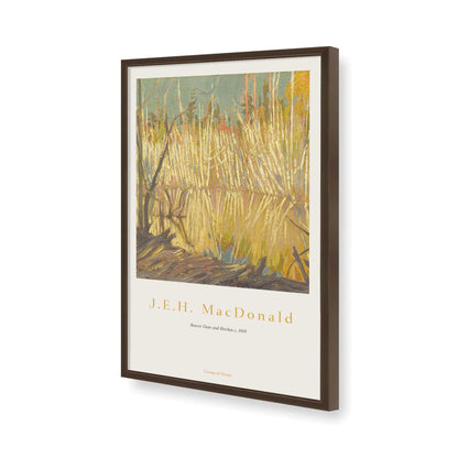 [Color:Belvinder Brown], Picture of art in a Belvinder Brown frame of the corner