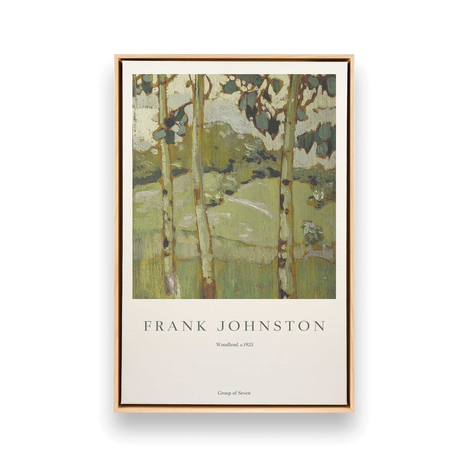 [Color:American Maple], Picture of art in a American Maple frame