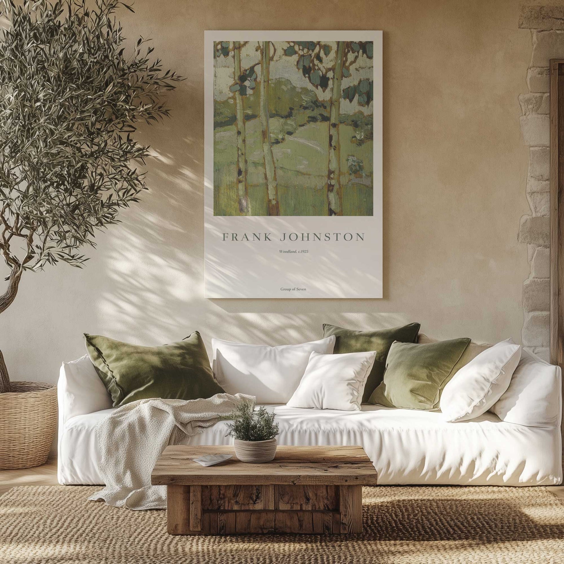 Picture of art in a room