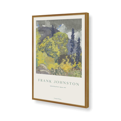 [Color:Polished Gold], Picture of art in a Polished Gold frame of the corner