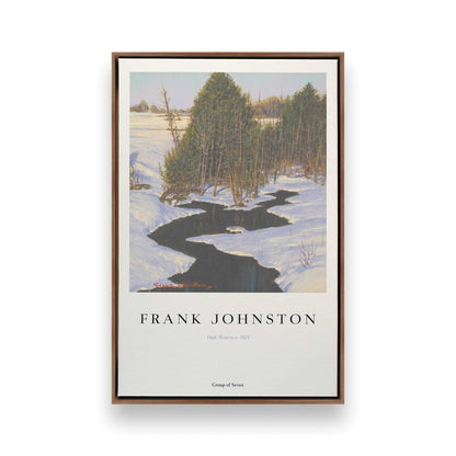 [Color:Walnut], Picture of art in a Walnut frame