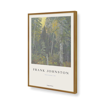 [Color:Polished Gold], Picture of art in a Polished Gold frame of the corner