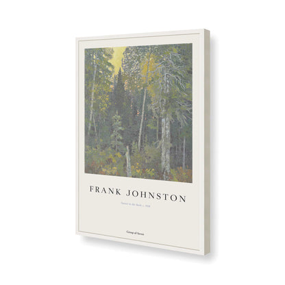 [Color:Opaque White], Picture of art in a Opaque White frame of the corner
