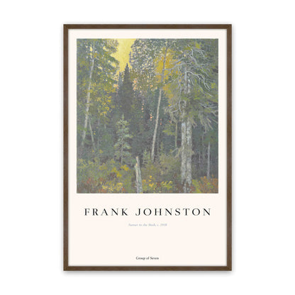 [Color:Walnut], Picture of art in a Walnut frame