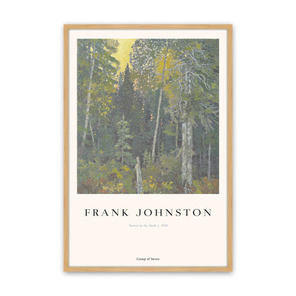 [Color:American Maple], Picture of art in a American Maple frame