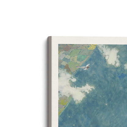 [Color:Stretched Canvas], Picture of the corner of the art