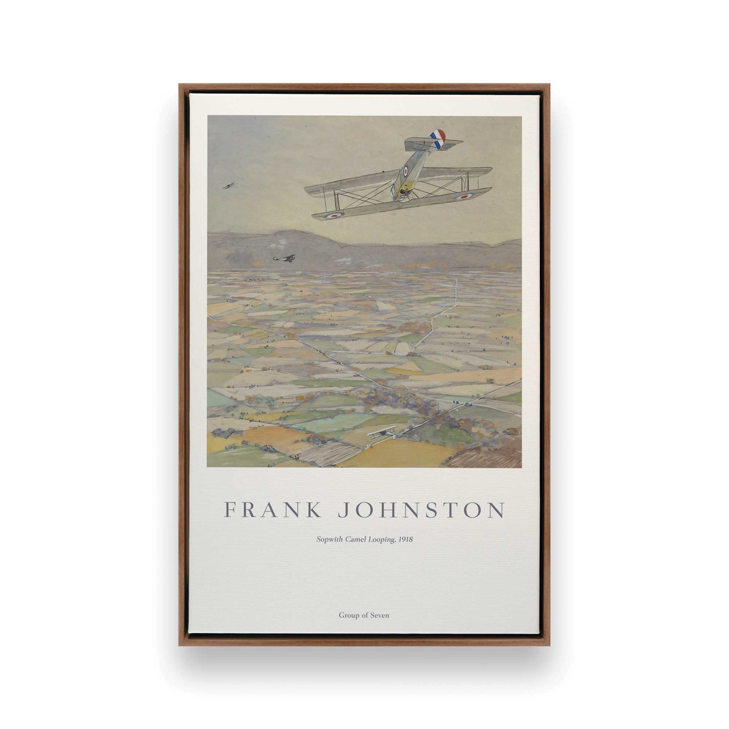 [Color:Walnut], Picture of art in a Walnut frame