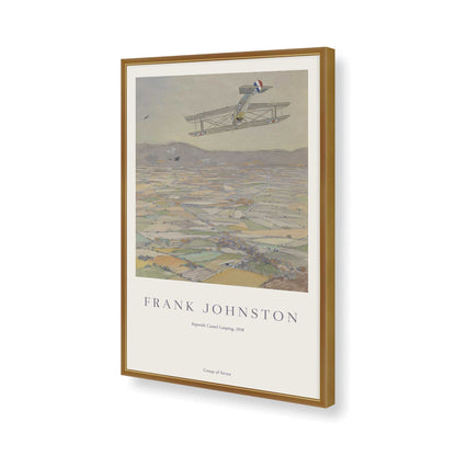 [Color:Polished Gold], Picture of art in a Polished Gold frame of the corner