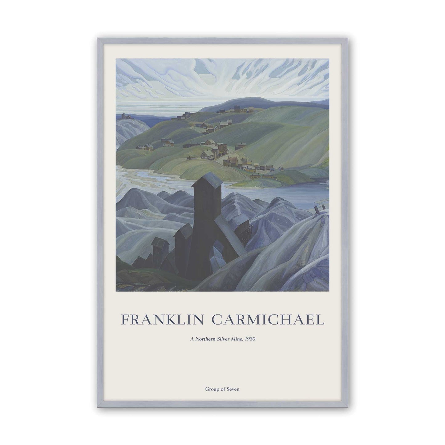 [Color:Polished Chrome], Picture of art in a Polished Chrome frame