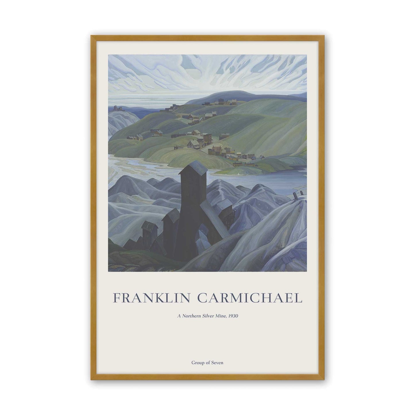 [Color:Polished Gold], Picture of art in a Polished Gold frame