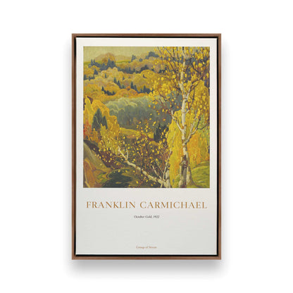 [Color:Walnut], Picture of art in a Walnut frame