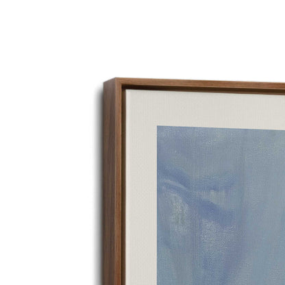 [Color:Walnut], Picture of art in a Walnut frame at an angle