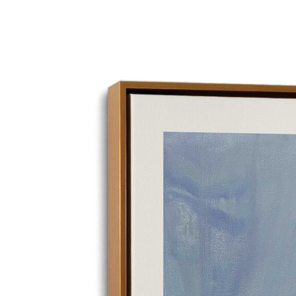[Color:Polished Gold], Picture of art in a Polished Gold frame at an angle