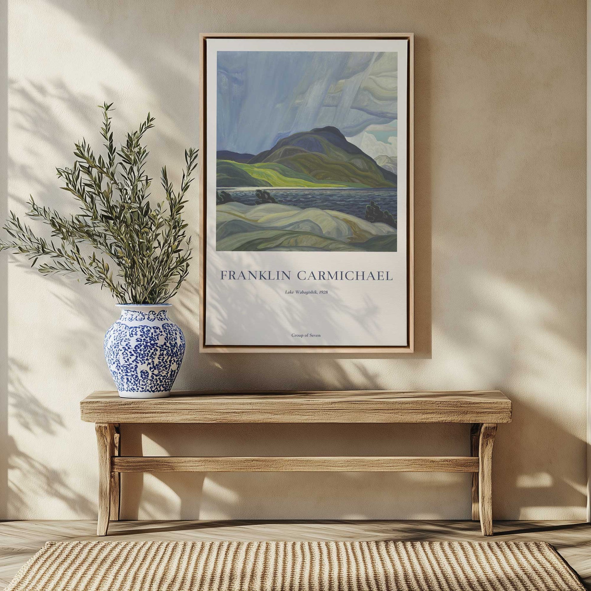 Picture of art in a room