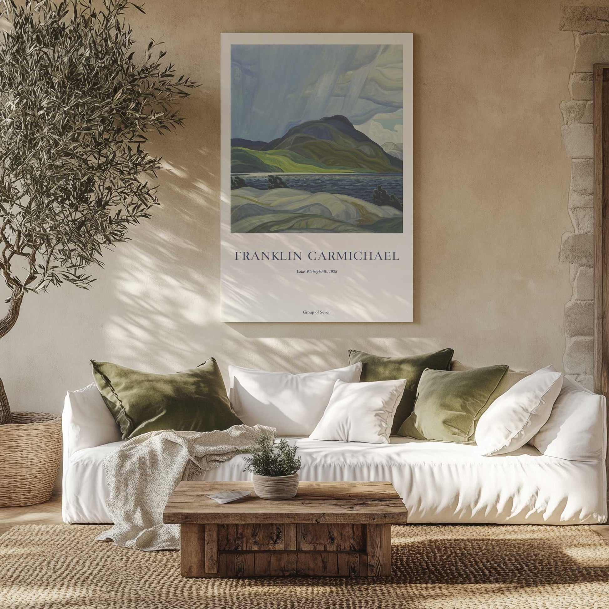 Picture of art in a room