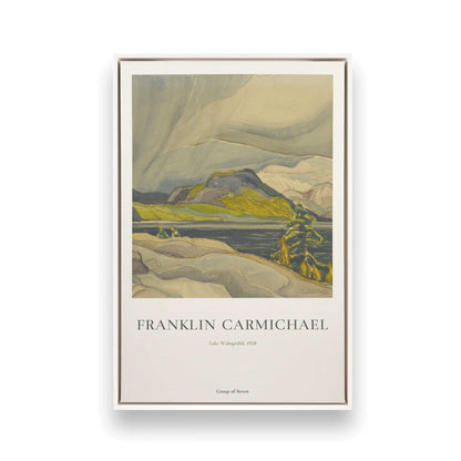 [Color:Opaque White], Picture of art in a White frame