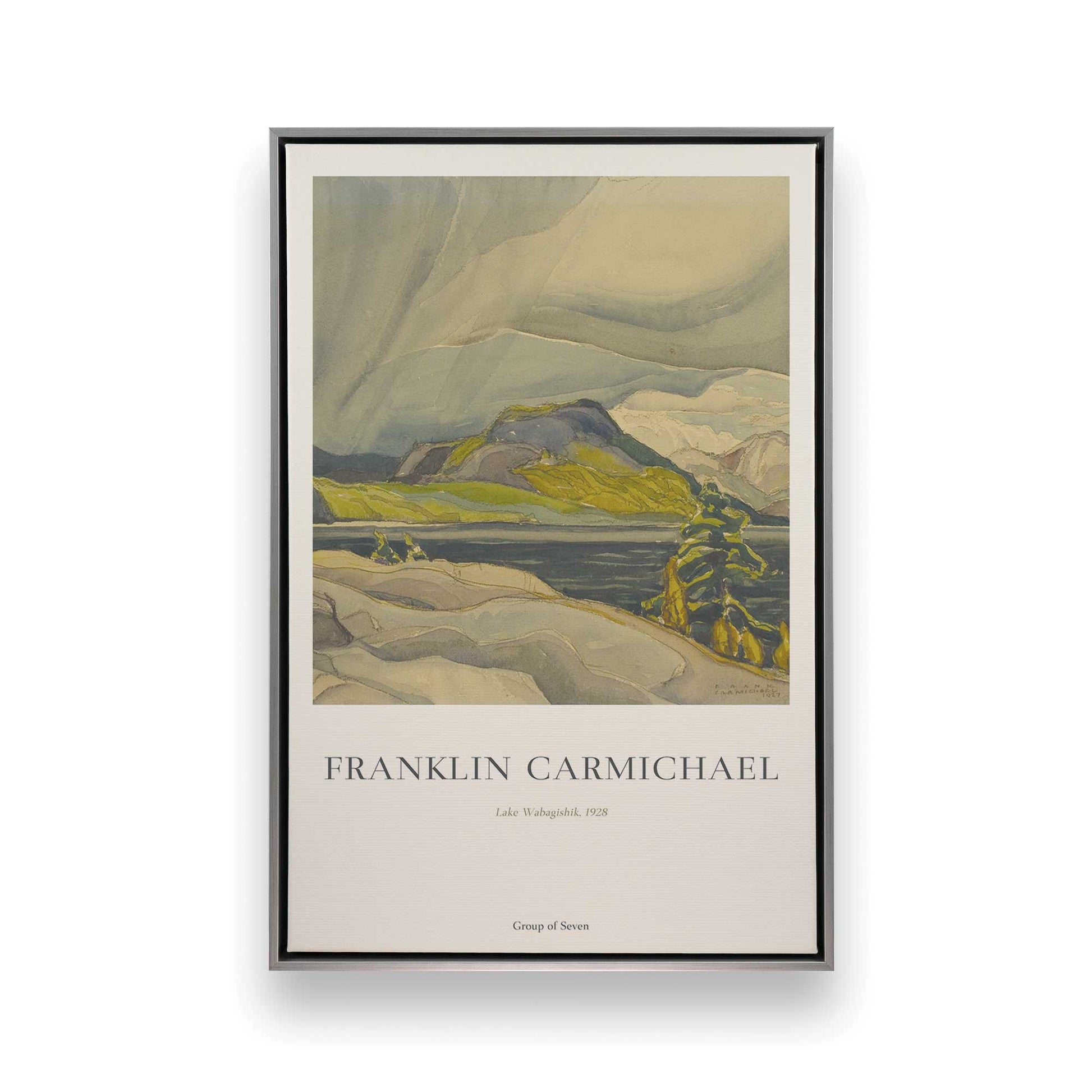 [Color:Polished Chrome], Picture of art in a Polished Chrome frame