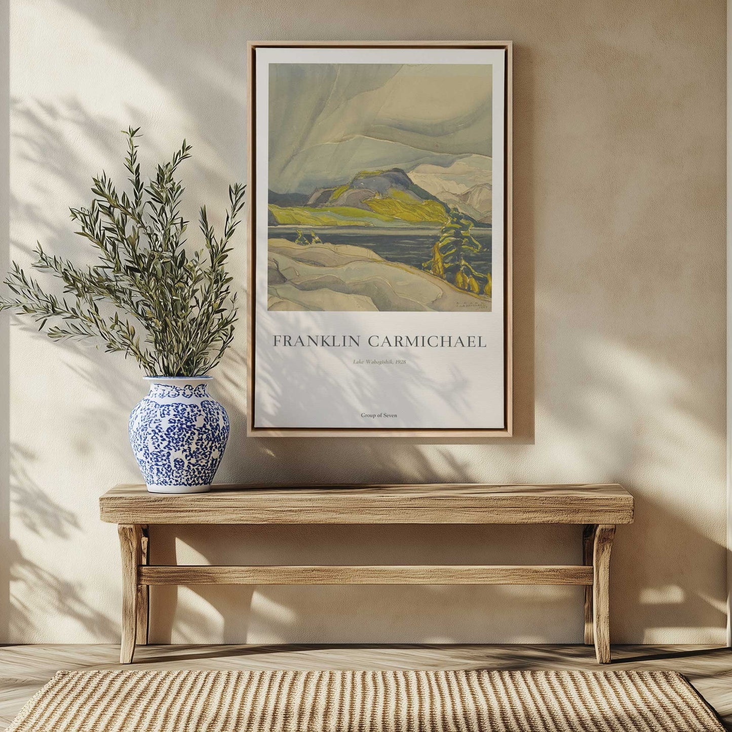 Picture of art in a room