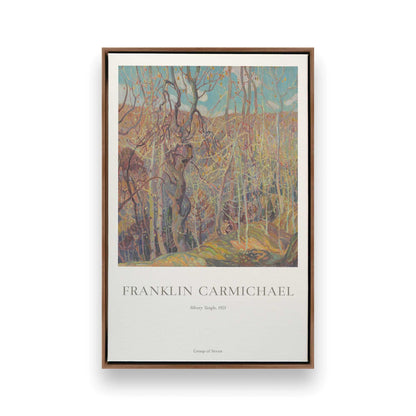 [Color:Walnut], Picture of art in a Walnut frame