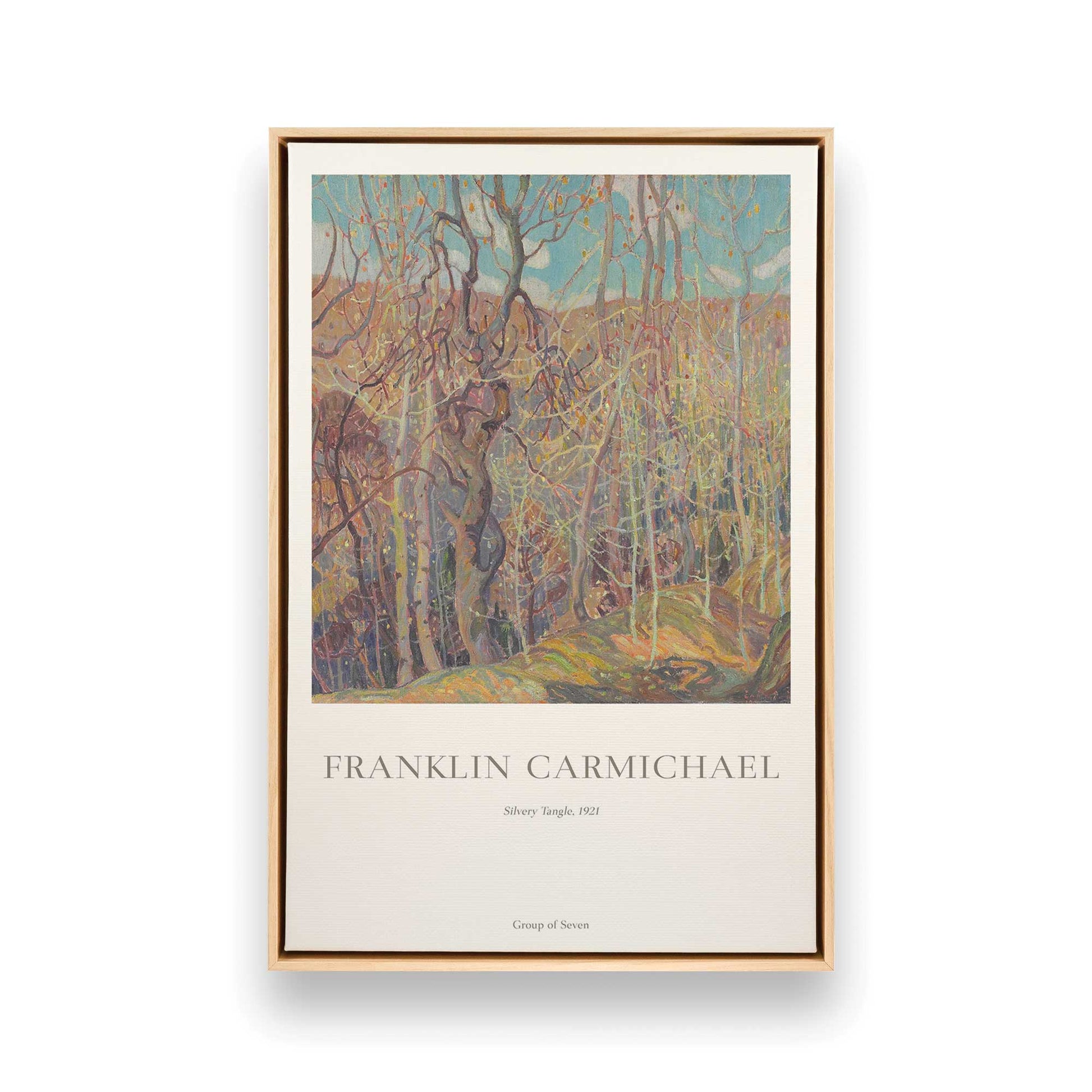 [Color:American Maple], Picture of art in a American Maple frame