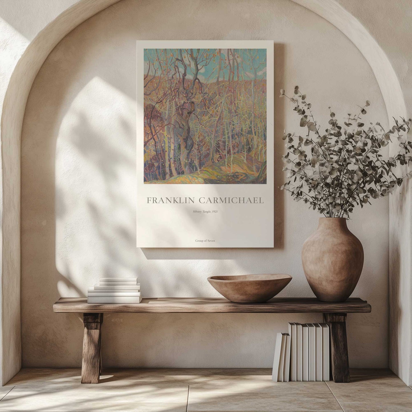 Picture of art in a room