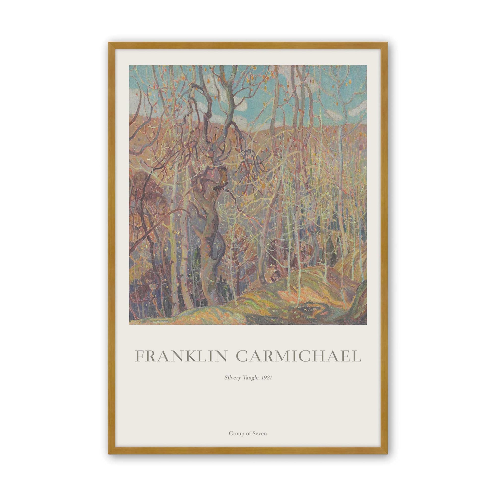 [Color:Polished Gold], Picture of art in a Polished Gold frame