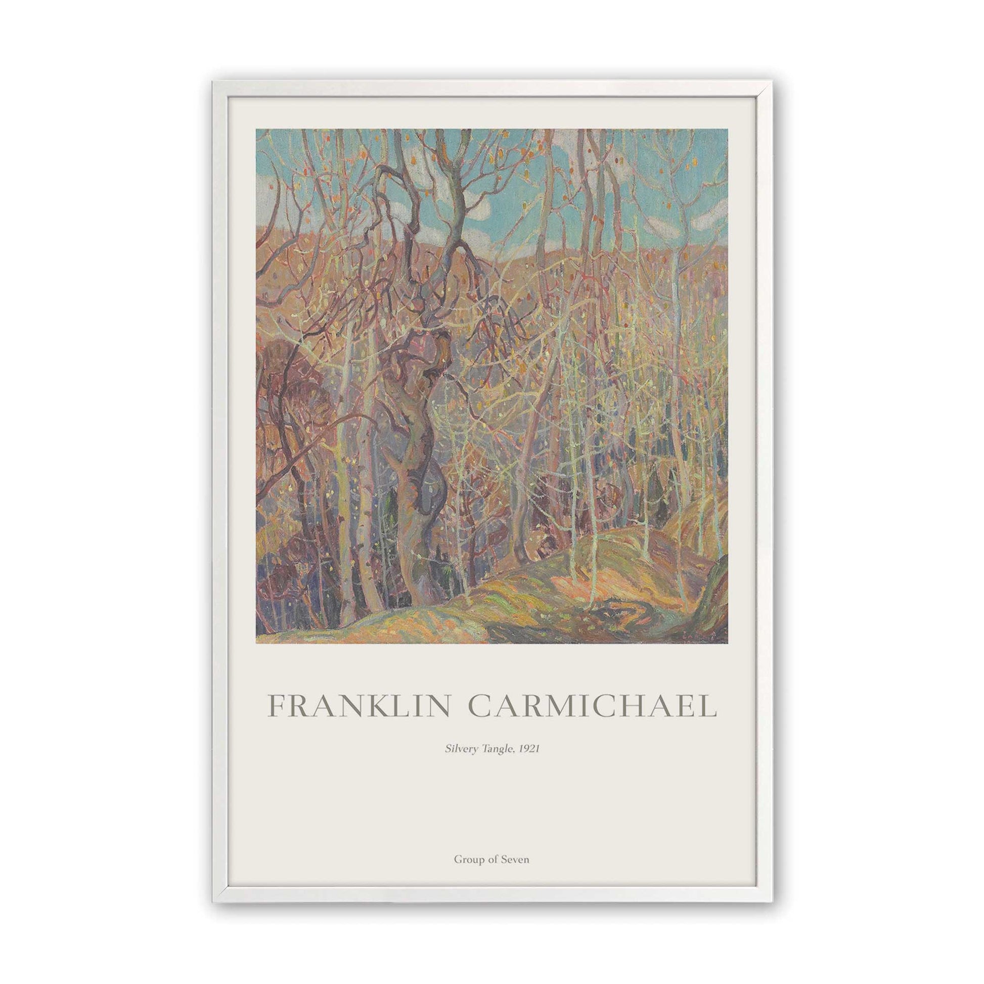 [Color:Opaque White], Picture of art in a Opaque White frame