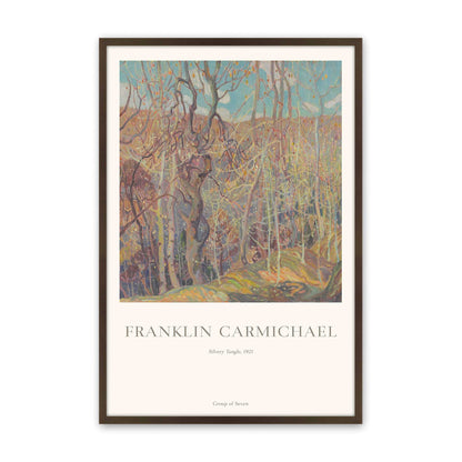 [Color:Belvinder Brown], Picture of art in a Belvinder Brown frame