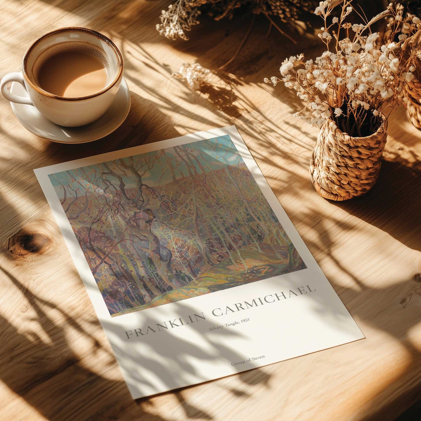 [Color:Rolled Print], Picture of close up of art